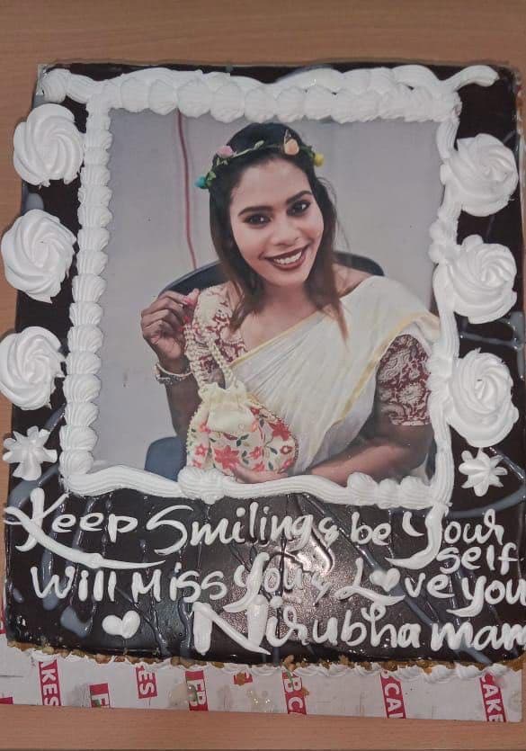 Going away cake 2/1/24