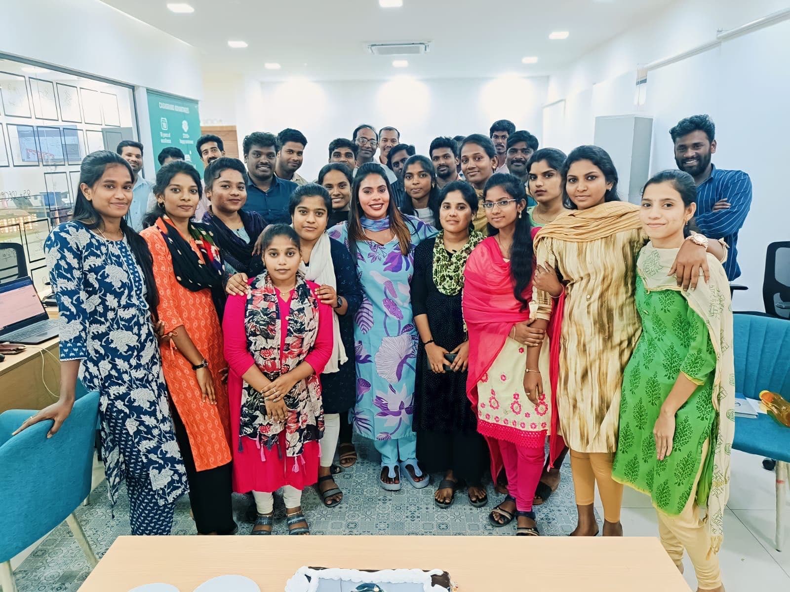 Niru's crew at the Realestate 2/1/24
